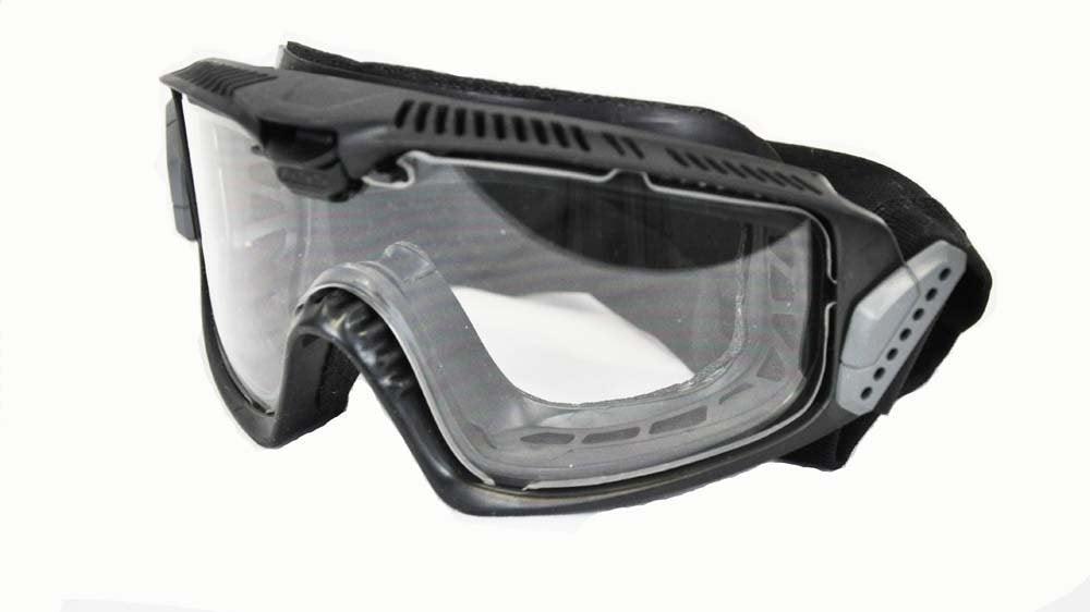 ESS Sunglasses Influx AVS Black Goggles with Adjustable