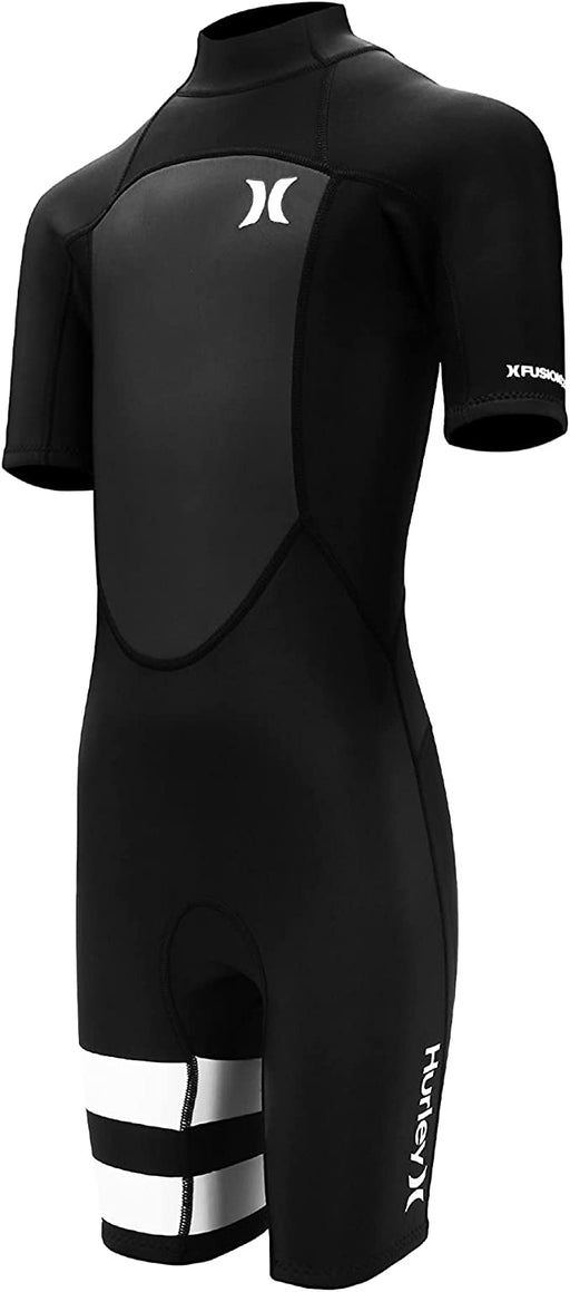 Hurley Youth Fusion 202 Black Back Zip Size 8 Wetsuit