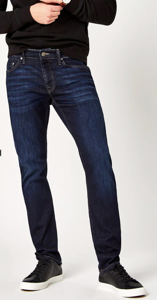 Mavi Men's Jake Size 36/32 Slim Rinse Brushed Williamsburg Jeans