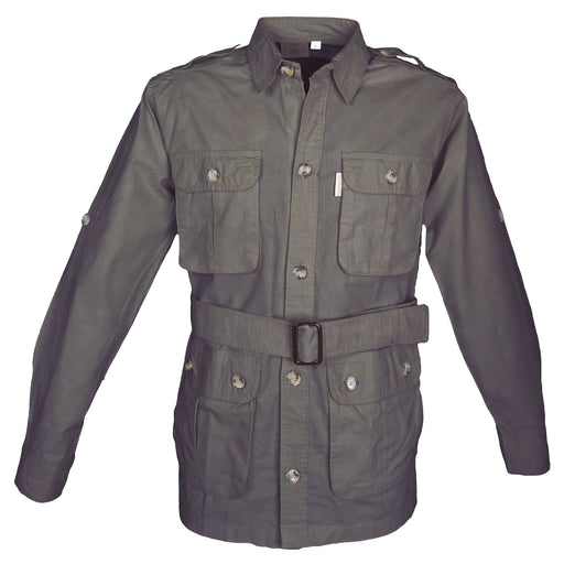 Safari Jacket for Men - Olive
