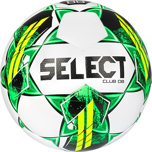 Select Viking DB V22 Soccer Ball White/Green Size 5 NFHS,NCAA,IMS Approved