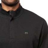 TravisMathew Men's Cloud Quarter Zip 2.0 Long Sleeve Sweater