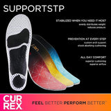 CURREX SupportSTP Superior Cushioning Arch Support Insoles for Shoes