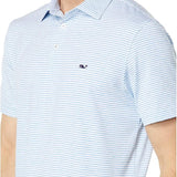 Vineyard Vines Men's Bradley Stripe Sankaty Polo