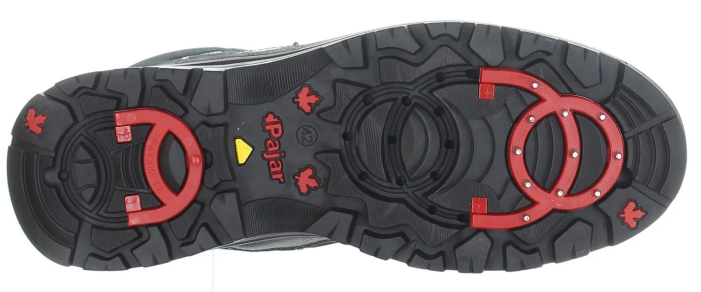 Pajar Men's Trigger Size 9 Black Premium Zip-Up Waterproof Traction Winter Boot
