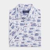 Vineyard Vines Men's Short Sleeve Edgartown Scenic Printed Shirt