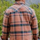 Burlebo Men's Flannel Mid-Weight Long Sleeve Shirt