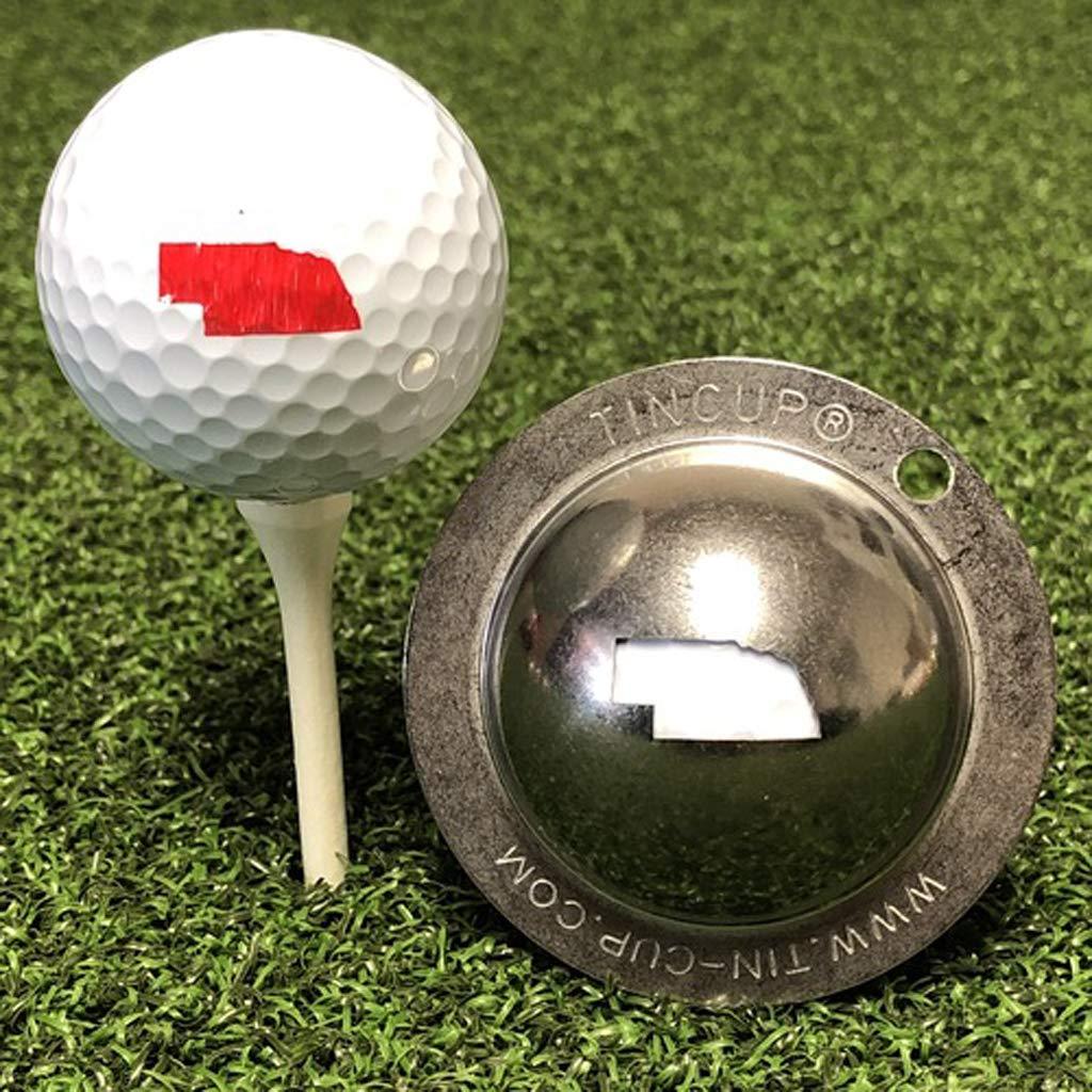 Tin Cup Golf Ball Custom Marker Alignment Tool