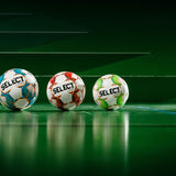 Select Futsal Talento White/Green/Orange Soccer Ball Size U9