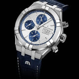 Maurice Lacroix Men's Aikon Automatic Silver 44 mm Chronograph Watch