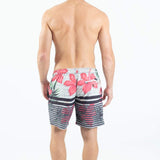 Wave Life Men's Canvas Floral 17" Elastic Waist Size 36 Volley Boardshorts