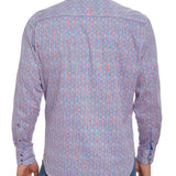 Robert Graham Men's Sag Harbour Multi Medium Button-Up Long Sleeve Shirt