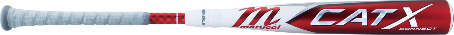 Marucci CATX CONNECT -10 Size 28/18 Aluminum Red/White 2_" Diameter Baseball Bat