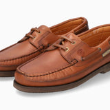 Mephisto Men's Hurrikan Full Grain Leather Moccasin Boat Shoes