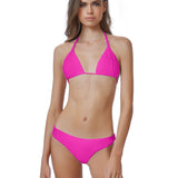 PQ Swim Women's Basic Ruched Bikini Bottoms - Moderate Rise, Fuller Coverage, Womens Swimsuit Bottoms - Full