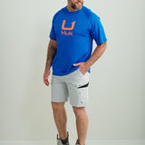 HUK Men's Icon Crew, Short-Sleeve Performance Fishing Shirt