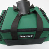 Lakewood Fishing Green Lure Caddy Tackle Box w Adjustable Hanging Lure Dividers