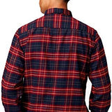 Good Man Brand Wine Tartan Plaid Large Cotton Flannel Stadium Shirt Jacket