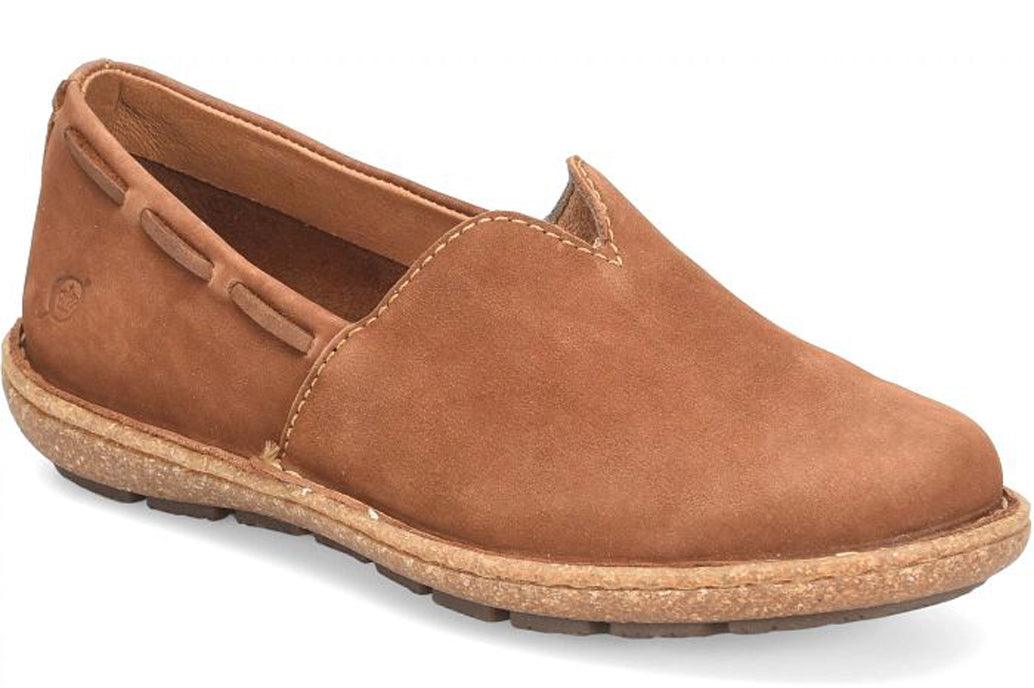 BORN Women's Naya Full Grain Leather Slip On Boat Shoes