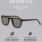 Christopher Cloos x Brady Hermosa Polarized Biodegradable Sunglasses