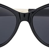 Radley London Women's Flossie Gloss Black Cat Eye Sunglasses