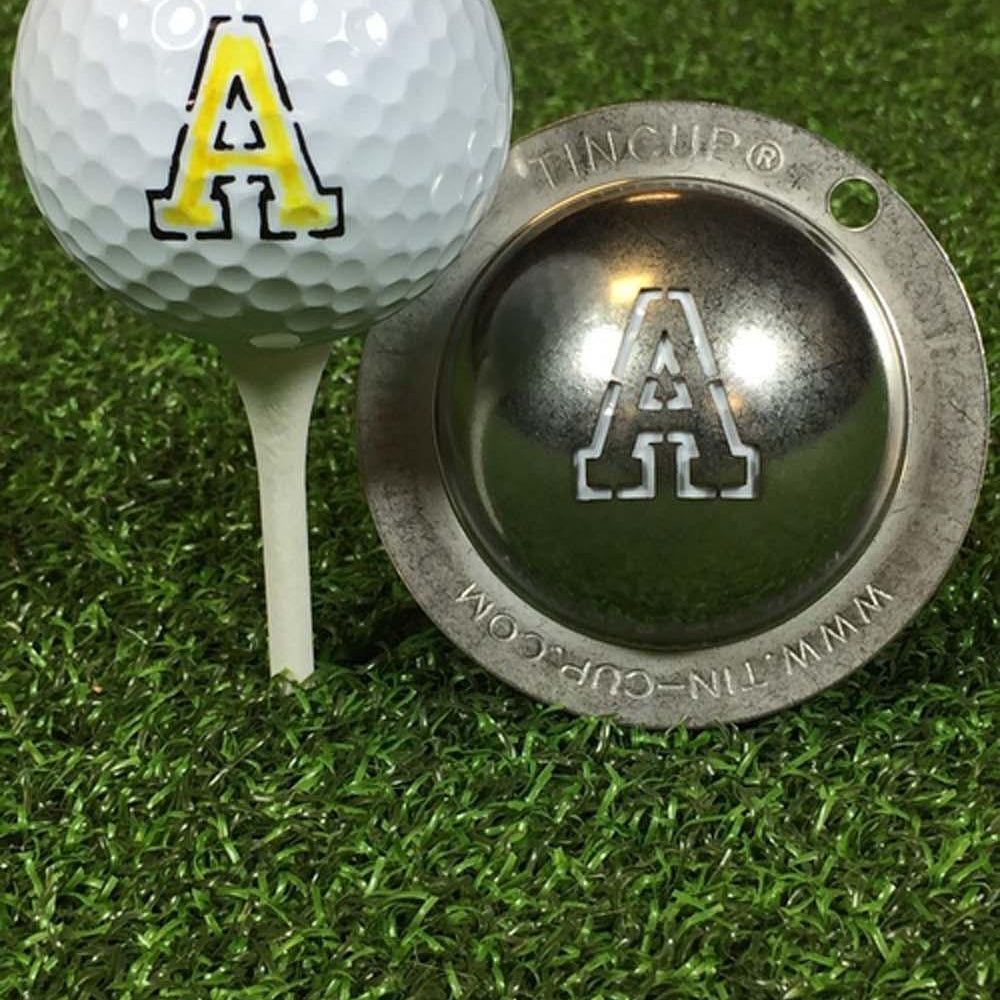 Tin Cup Golf Ball Custom Marker Alignment Tool