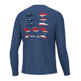 HUK Men's Kc Pursuit Long Sleeve, Sun Protecting Fishing Shirts