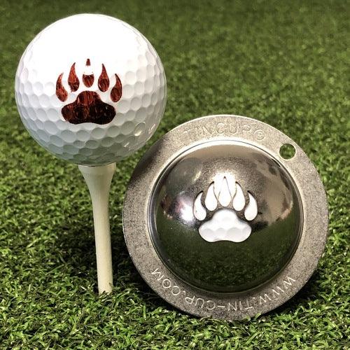 Tin Cup Golf Ball Custom Marker Alignment Tool