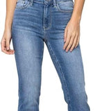 Judy Blue Women's High Waist Classic Contrast Wash Bootcut Jeans 82515