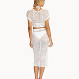 PQ Swim Women's Crochet Midi Skirt