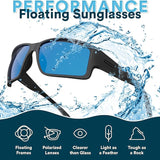 Rheos Biscayne XL Floating Boating & Fishing Polarized Anti-Glare Sunglasses