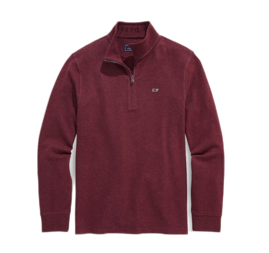 Vineyard Vines Men's Saltwater Quarter-Zip Long-Sleeve Sweater