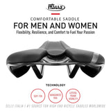 Selle Italia Black SLR Boost TM L 248x145mm 230g MTB and Road Bike Saddle