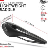 Selle Italia SP-01 TM SuperFlow Road Bike Comfortable MTB & Road Bicycle Seat