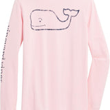 vineyard vines Women's Long-Sleeve Vintage Whale Pocket T-Shirt