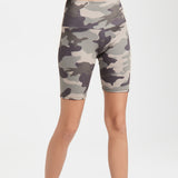 Onzie High Rise Bike Short Combat Camo