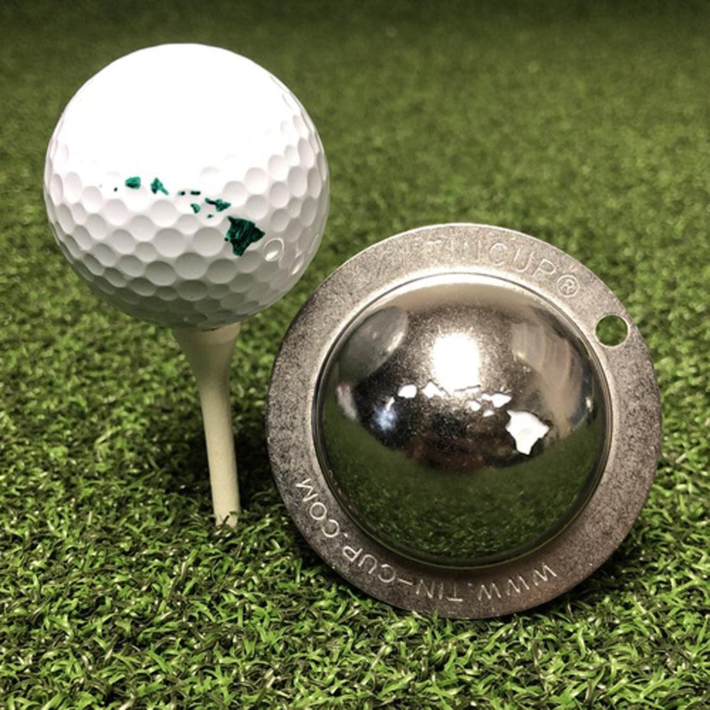 Tin Cup Golf Ball Custom Marker Alignment Tool