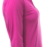 Women's Sunglow UV 50 Long Sleeve Zip Mock Top