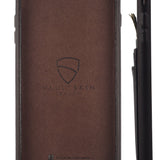 Vaultskin Soho Leather Wallet Case for iPhone