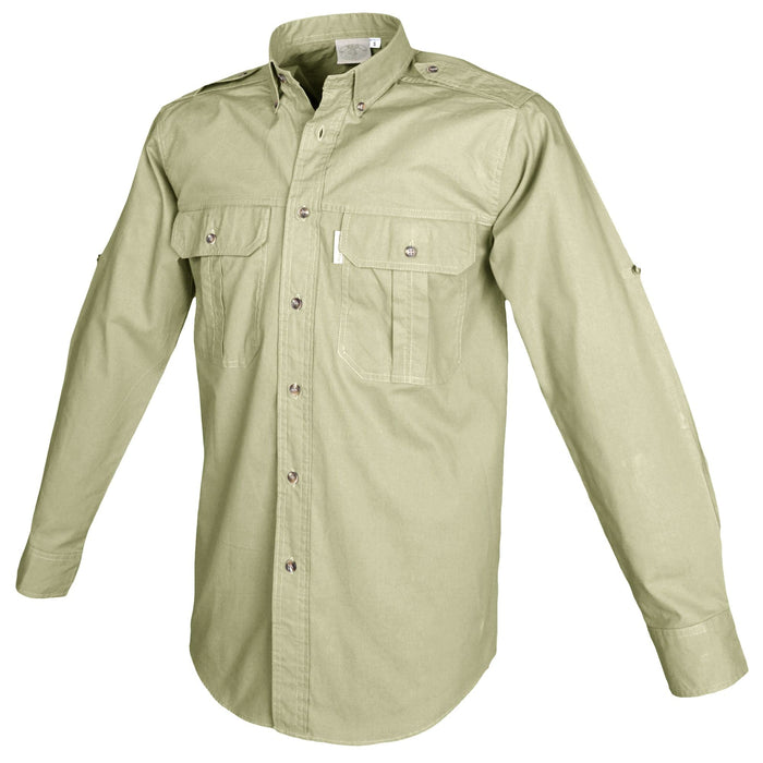 TAG Safari Men's Trail Long Sleeve Shirt w Chest Pockets