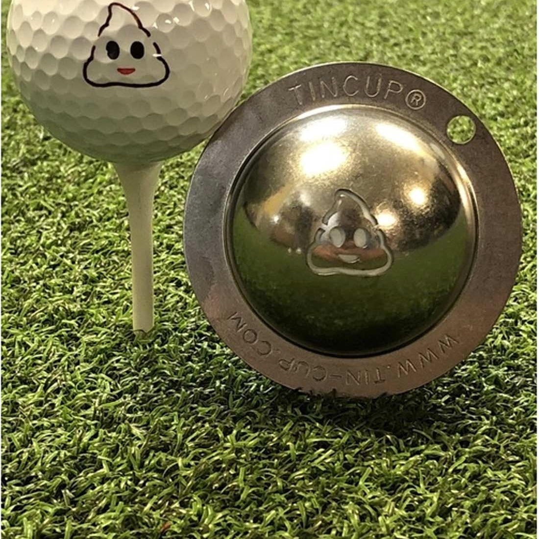 Tin Cup Golf Ball Custom Marker Alignment Tool