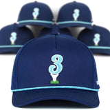 Bogey Bros Novelty Golf Hat for Golfing & Sport, Breathable Golf Snapback Hats for Men & Women, Golf Cap with Novelty Designs