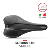 Selle Italia Black SLR Boost TM L 248x145mm 230g MTB and Road Bike Saddle