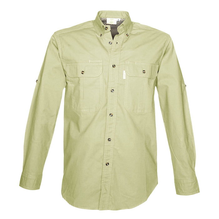 TAG Safari Men's Adventure Long Sleeve Shirt w Chest Pockets.