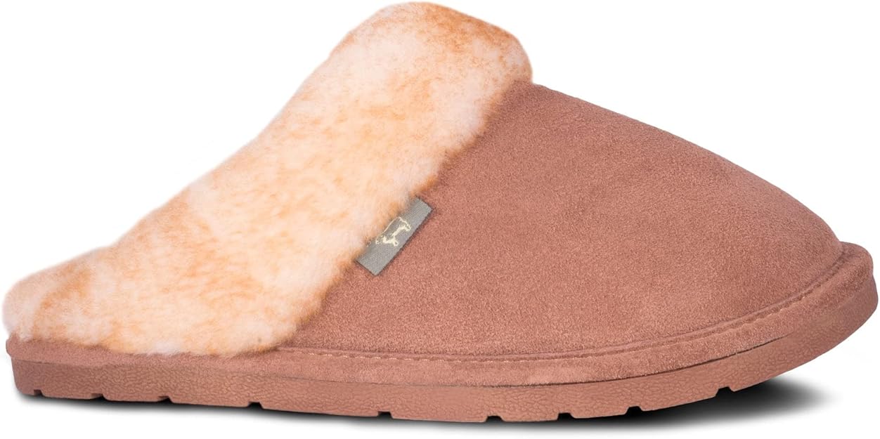 Cloud Nine Sheepskin Women's Indoor Outdoor Scuff House Slippers