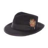 Stetson Mens Wool Felt Whippet Fedora Hat