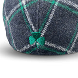 Boston Scally Cap - The Irish Newsboy Flat Cap - Single Panel Fitted Hat