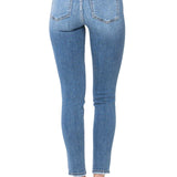 Judy Blue Women's Mid-Rise Vintage Wash Skinny Jeans