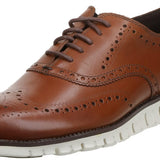 Cole Haan Men's  British Tan Size 10.5 Zerogrand Wing Oxford Shoes