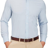 Mizzen+Main Men's Performance Dress Shirt Classic Fit - Machine Wash, Four-Way Stretch, Wrinkle Free - Leeward Collection